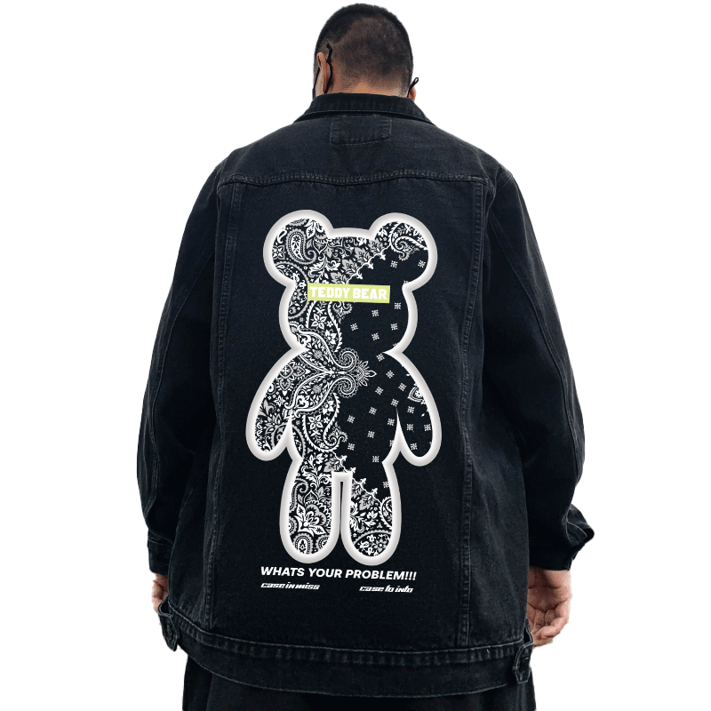 牛仔外套寬鬆版