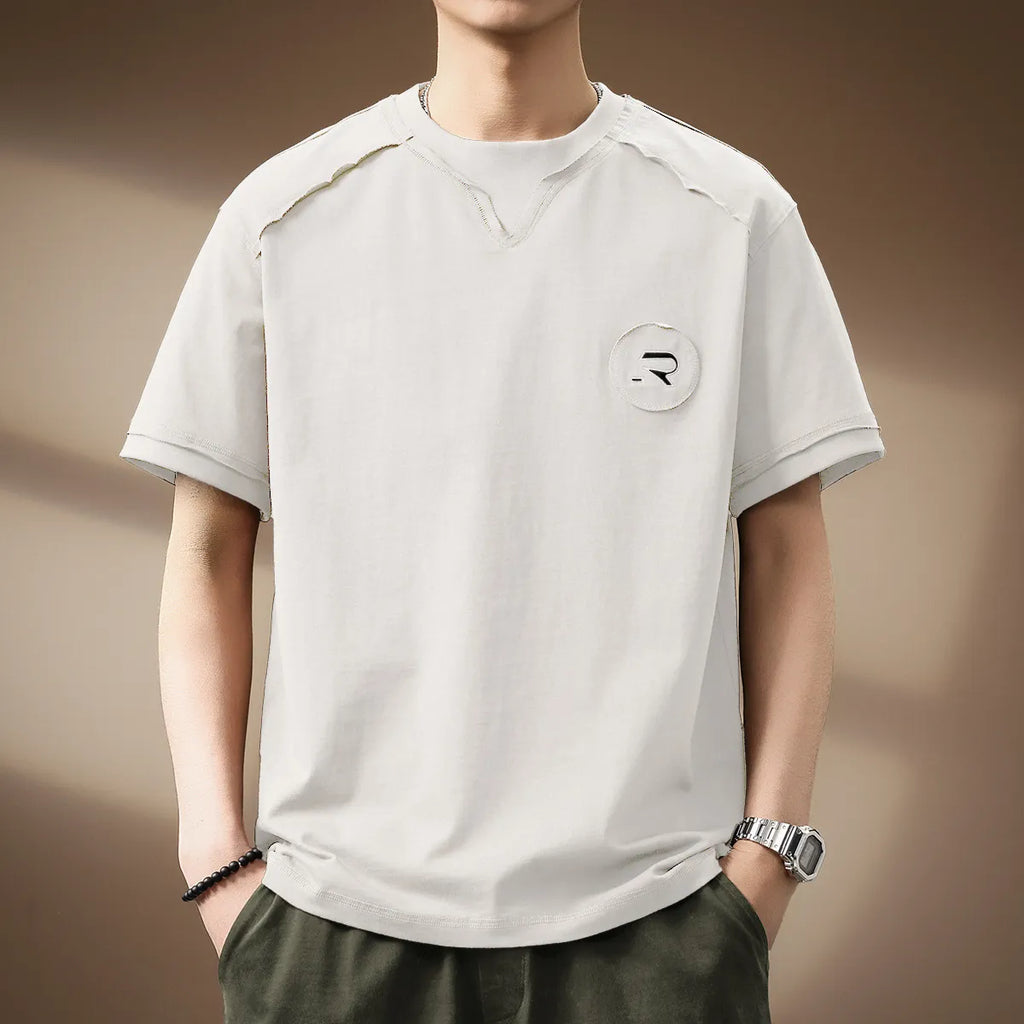 GFM-3811# American casual short-sleeved T-shirt 