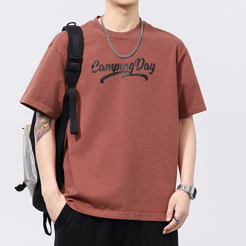 BNT8096#夏季休閒短袖T恤