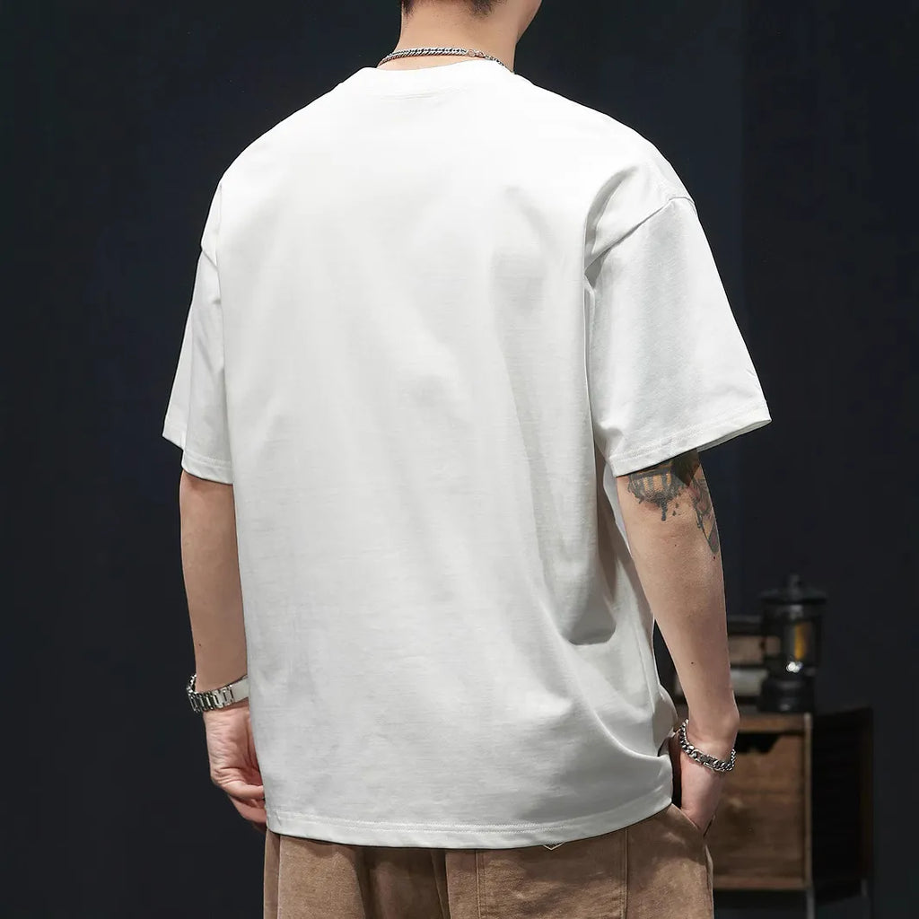 SLNZ-T9907-ST#美式休閒短袖T恤