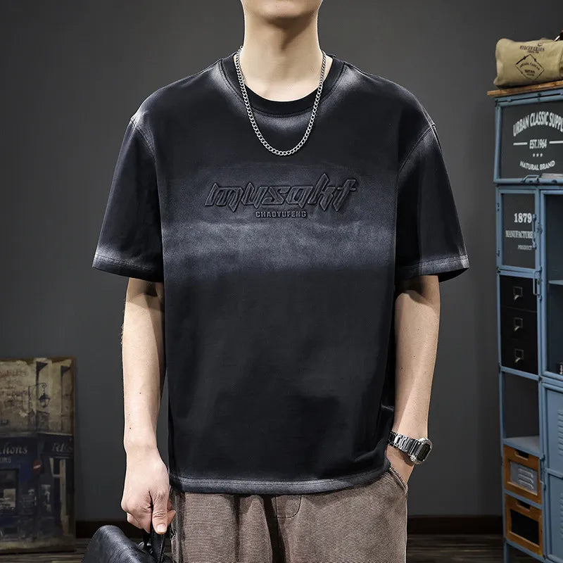 GFM-8017#美式休閒短袖T恤
