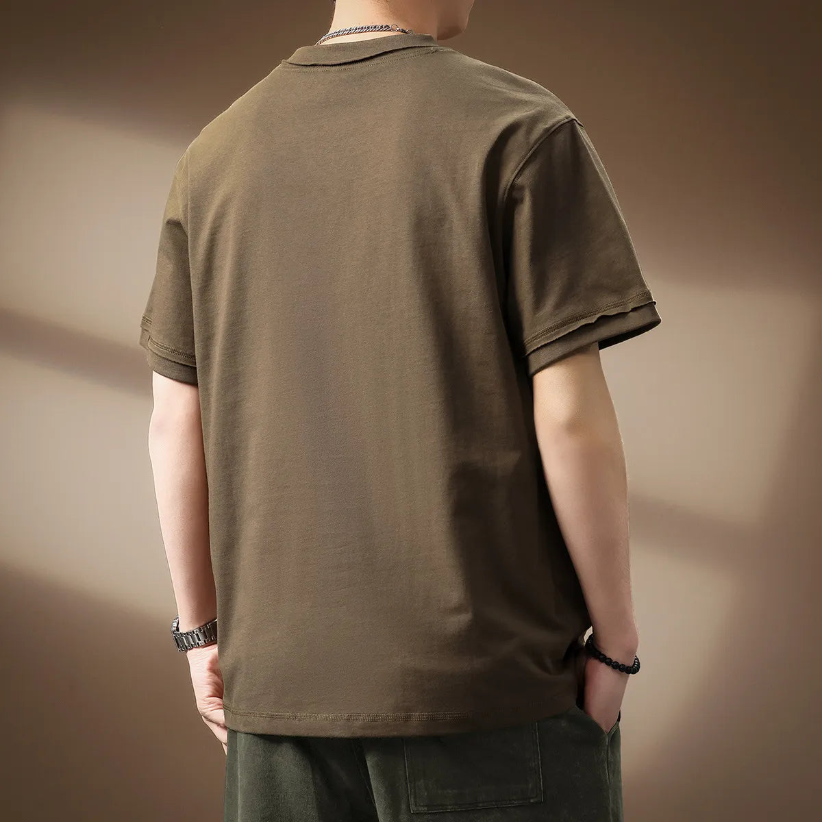 GFM-3811#美式休閒短袖T恤