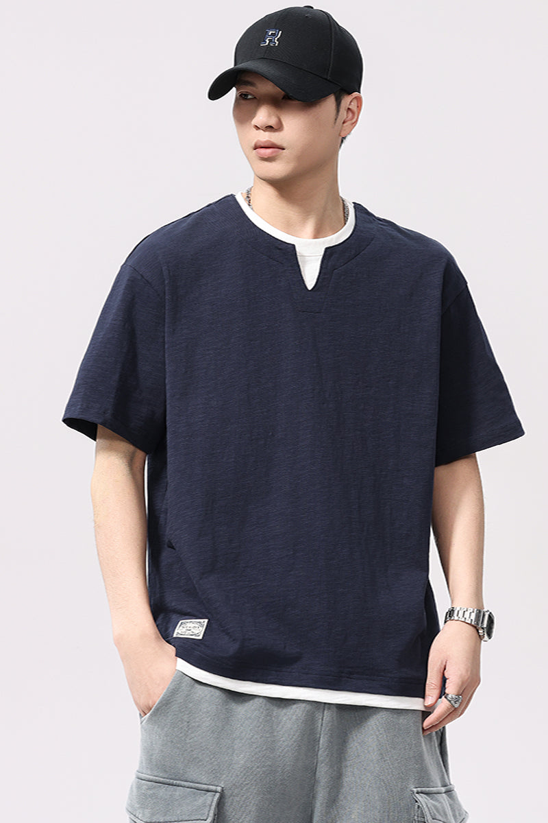 BNT8121#夏季休閒短袖T恤