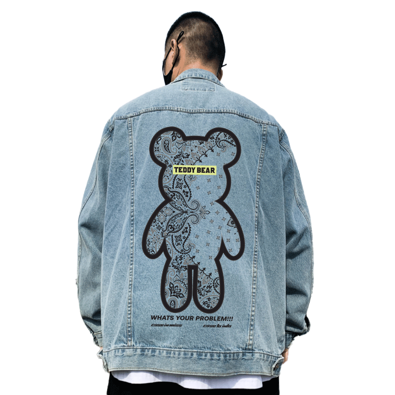 牛仔外套寬鬆版